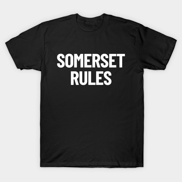 Somerset Rules Tasmania Australia Capital City T-Shirt by LegitHooligan